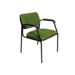 Silla Fija Vintage Tapiz Verde